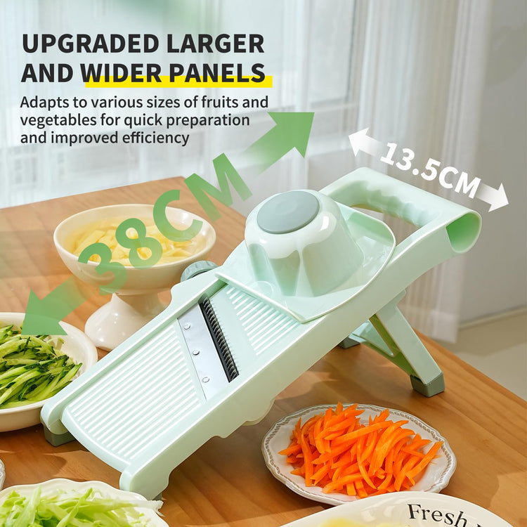 Adjustable Safe Mandoline Slicer for Kitchen