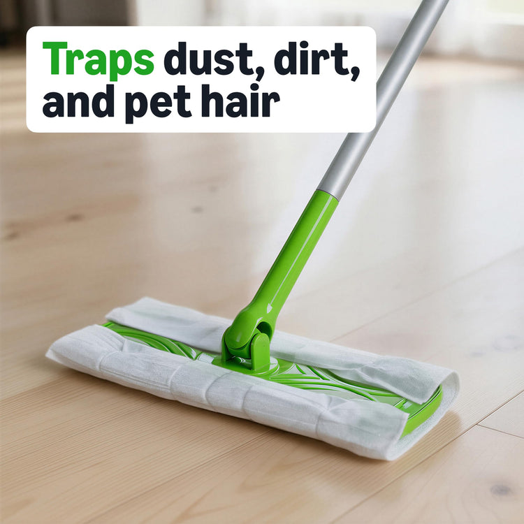 Dry Sweeping Cloths for Floor Cleaning (64 Count)