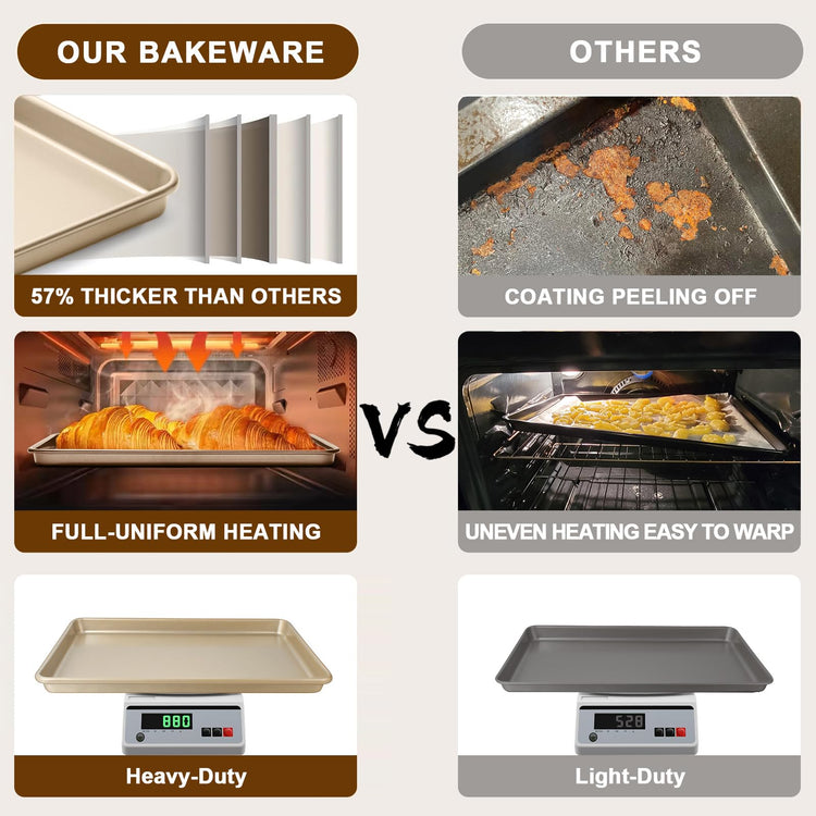 Baking Sheet Pan Set of 2