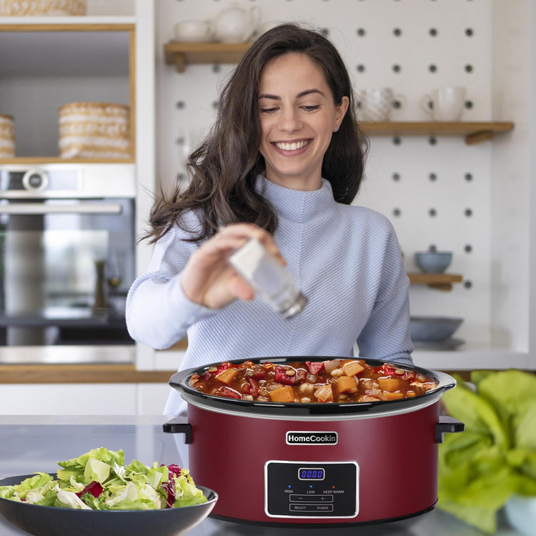 6 Quart Programmable Slow Cooker
