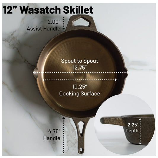 12 Inch Smooth Wasatch Pre