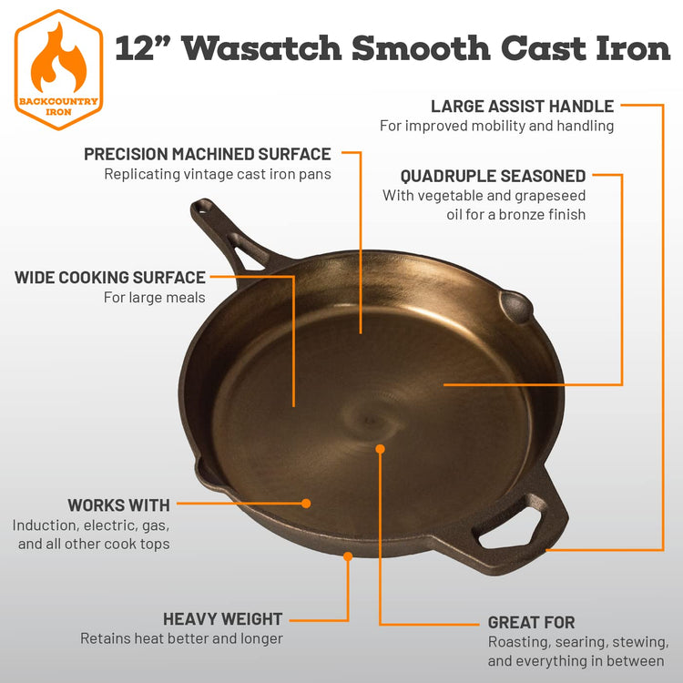 12 Inch Smooth Wasatch Pre