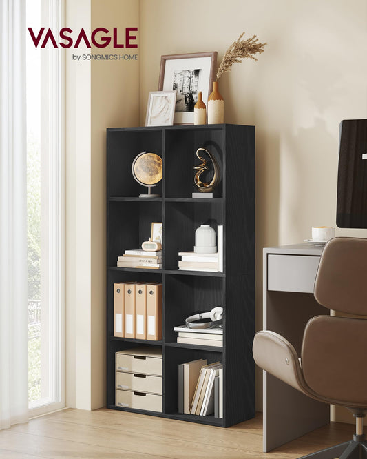 Bookcase Cube Shelf with 8 Compartments