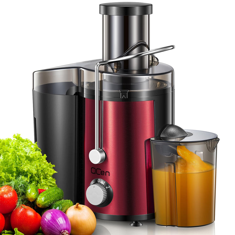 Juicer Machine 800W Centrifugal Juicer with Wide Mouth Feed Chute