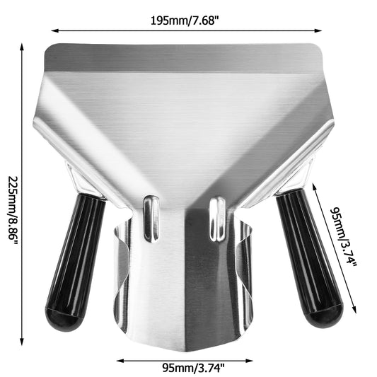 Stainless Steel French Fry Popcorn Scoop