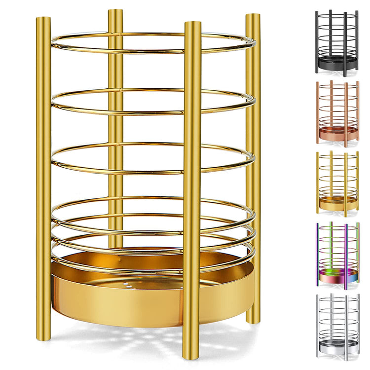 Gold Kitchen Utensil Holder for Kitchen Counter