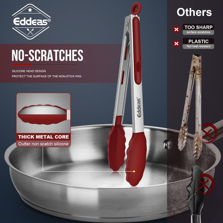 Tongs For Cooking (3 Count)