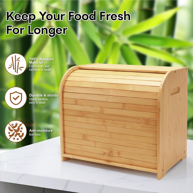 Bread Box for Kitchen Countertop