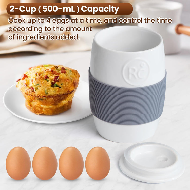 Professional Ceramic Egg Cooker for Microwave
