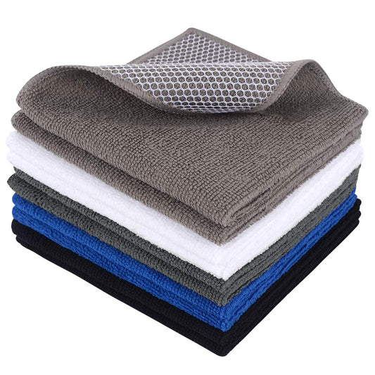Dish Cloth for Washing Dishes Kitchen Washcloth Cleaning Cloth (10 Count)