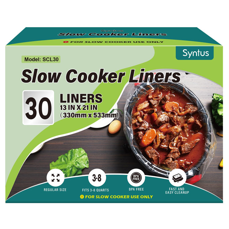 30 Slow Cooker Liners