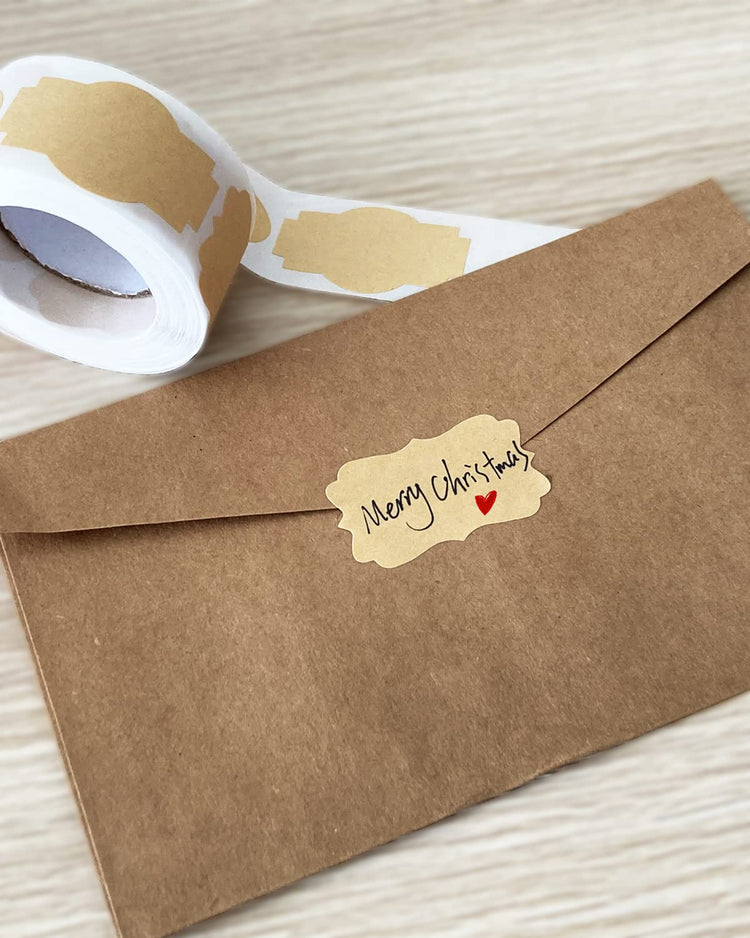 300 Pcs Gift Tag Name Labels Stickers (300 Count)