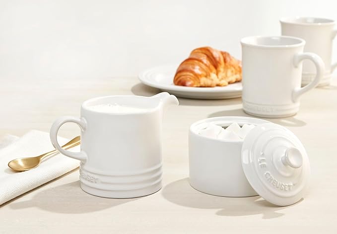Le Creuset Stoneware Vancouver Mug, 14 oz., White