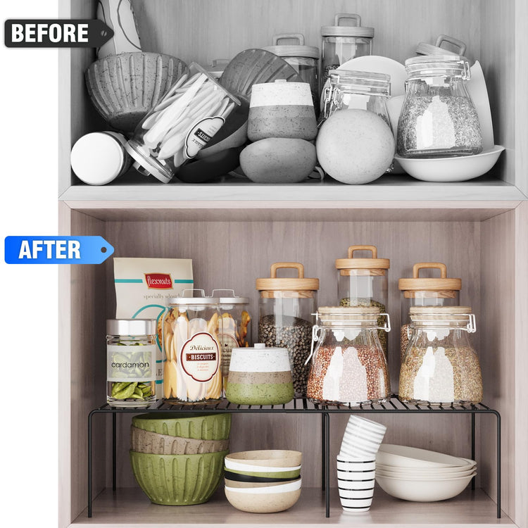 4Pack Expandable Storage Shelf (4 Count)
