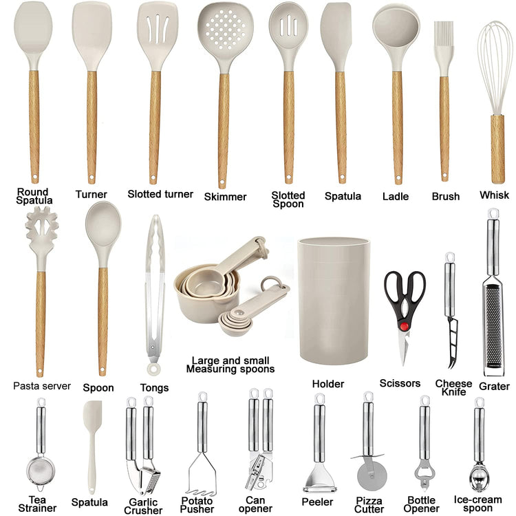 Kitchen Utensils Set (35 Count)