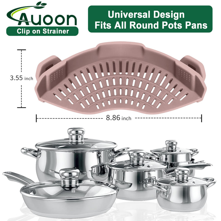 Pasta Strainer Clip on Silicone