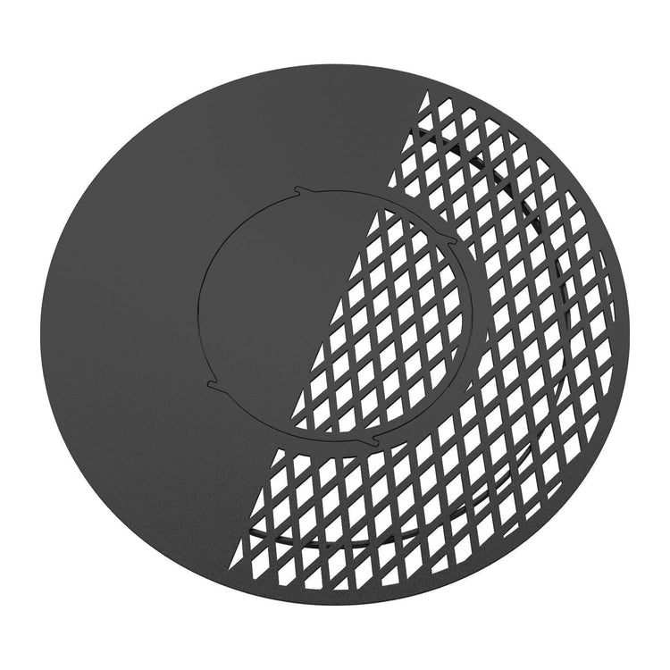 BBQ Griddle and Grate Combo Kit for Weber 26 inch Kettle Charcoal Grills
