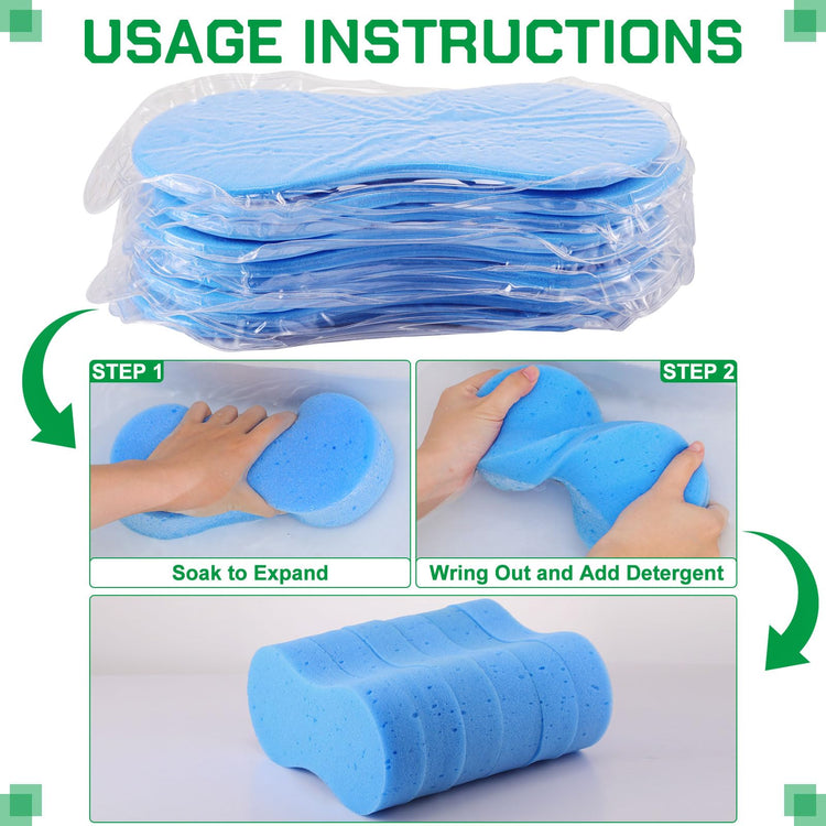 48 Pack Car Wash Sponges Large Sponges Bulk Big All (48 Count)