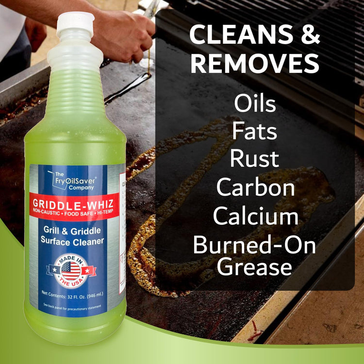 Griddle Whiz Flat Top Grill Cleaning Kit (128 Fl Oz)