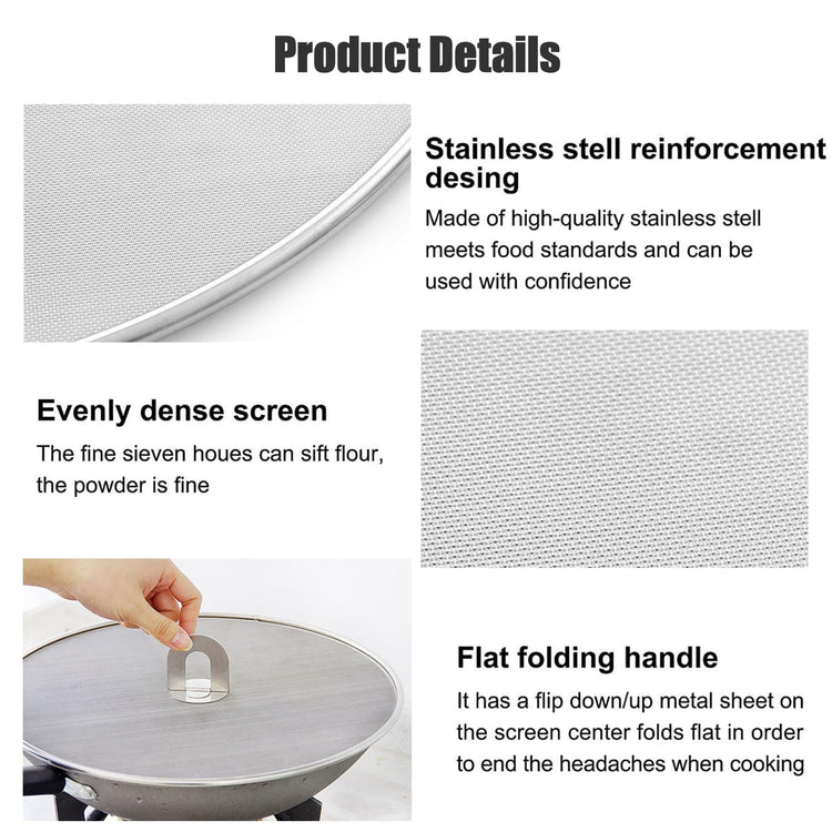 Splatter Screen for Frying Pan (3 Count)