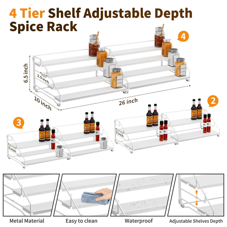 Spice Organizer for Cabinet