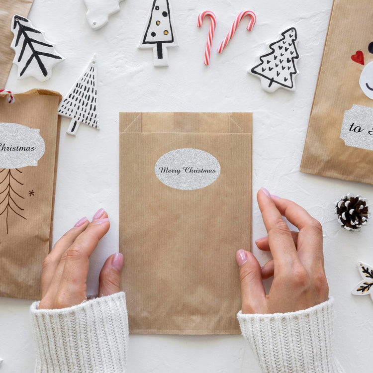 350 PCS Gift Tags Stickers Name Labels Stickers