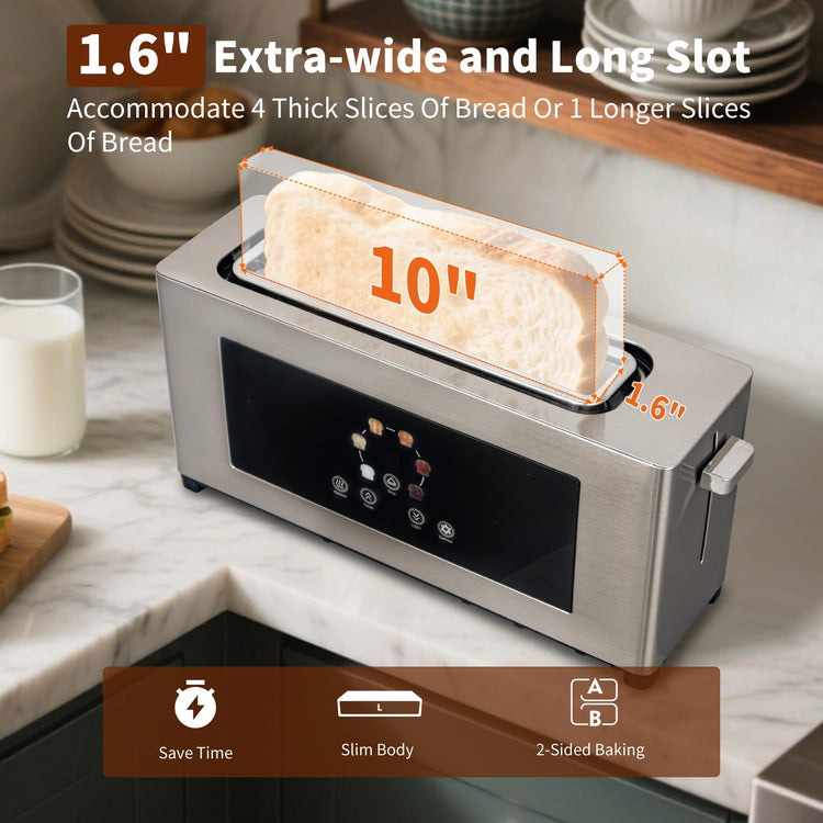 2 Slice Toaster with Touch Screen