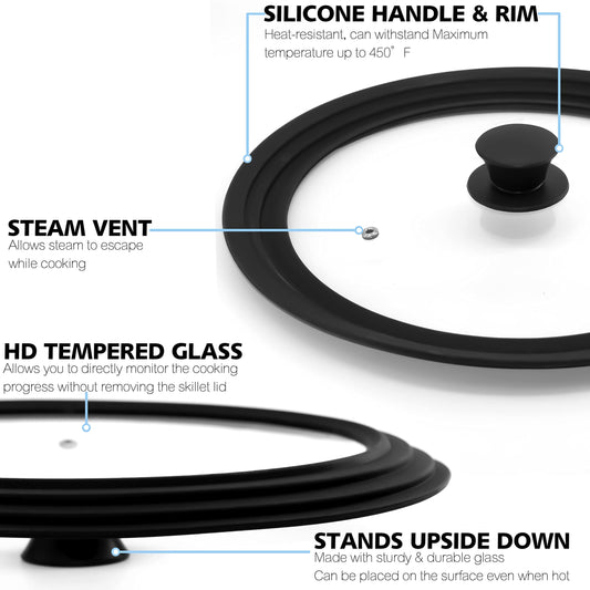 Silicone Universal Lid for Pots (2 Count)