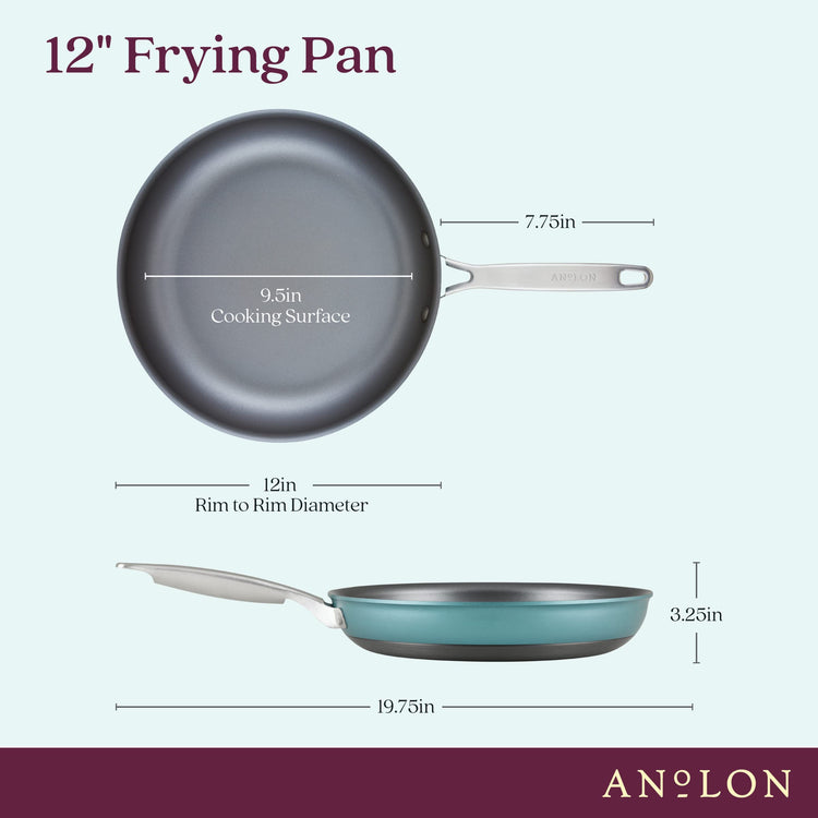 Achieve Hard Anodized Nonstick Frying Pan