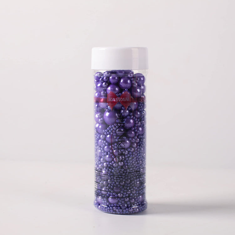 Purple Pearl Sugar Sprinkles (4.58 Ounce)