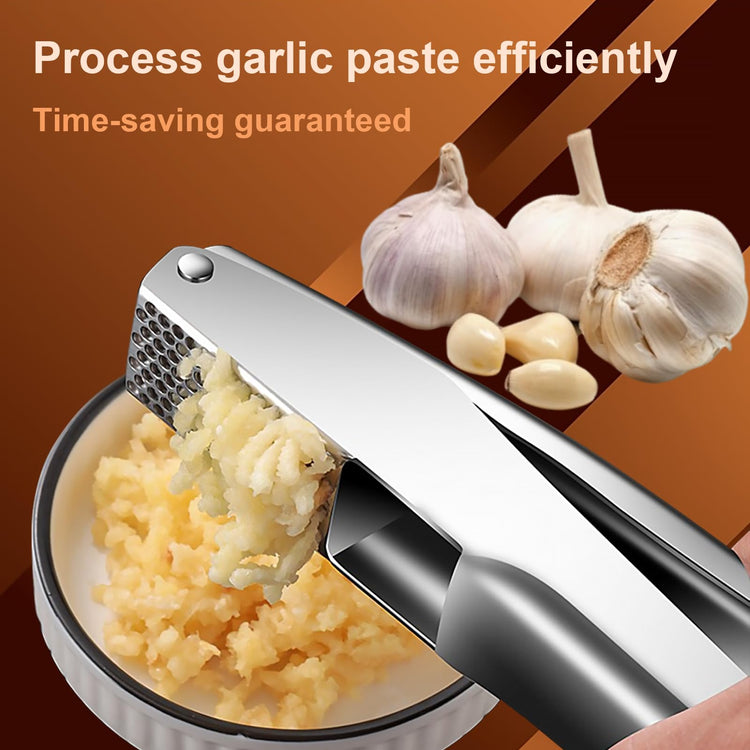 Stainless Steel Garlic Press