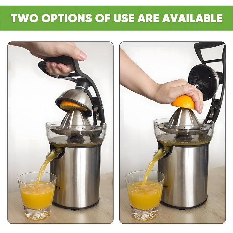 Electric Citrus Juicer Squeezer Stainless Steel