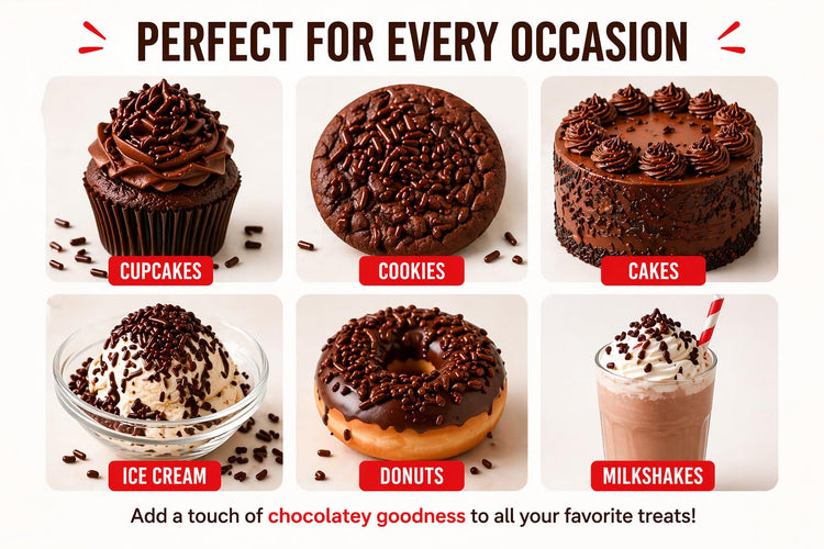 Chocolate Sprinkles for Ice Cream