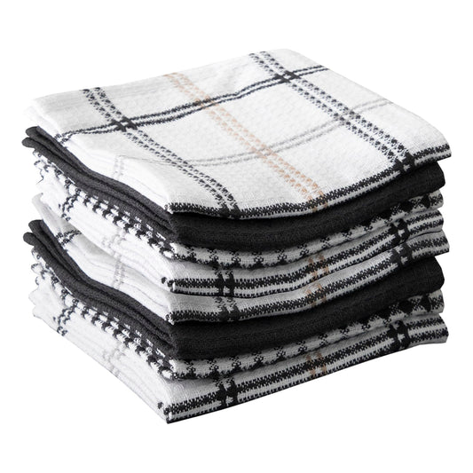 Premium Waffle Dish Cloths (8 Count)