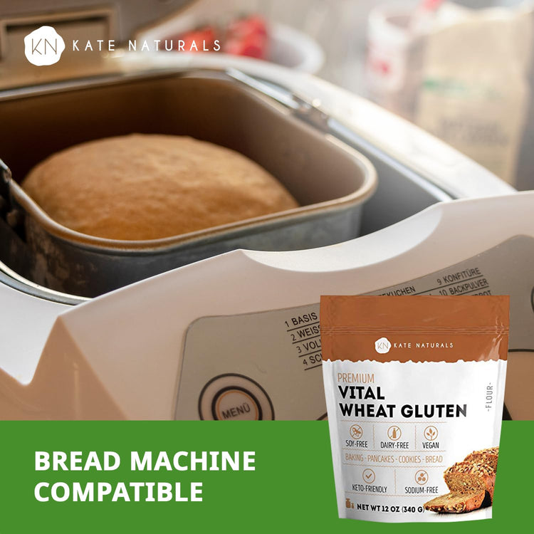 Vital Wheat Gluten for Bread Making (12 Ounce)