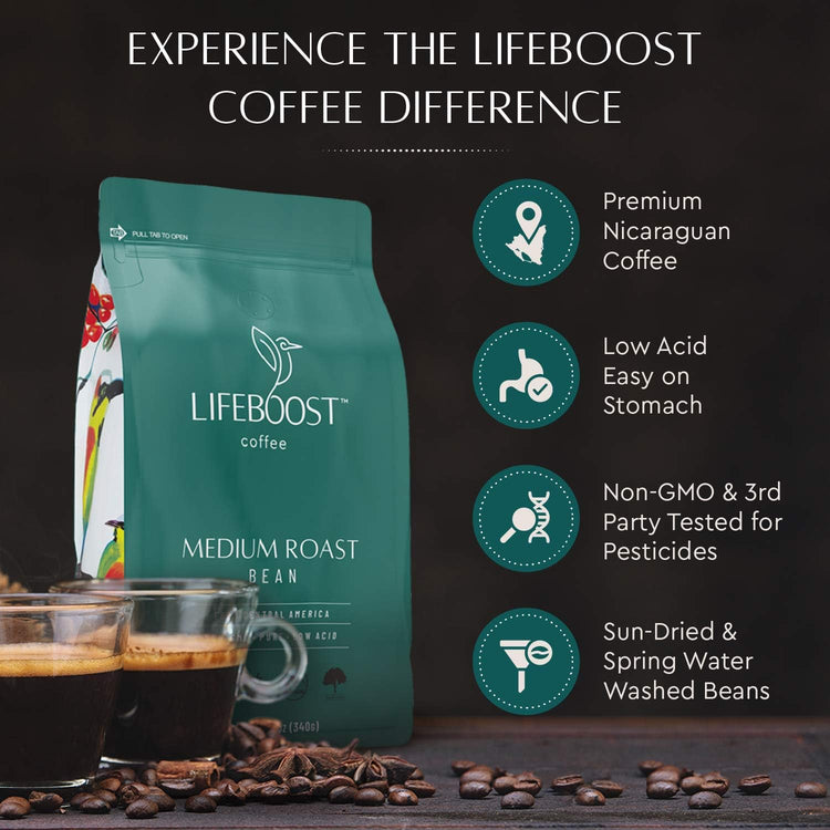 Organic Coffee Beans Medium Roast (12 Ounce)