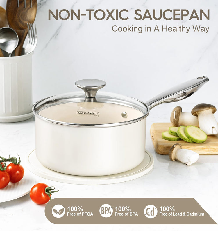 1 Quart Saucepan with Lid