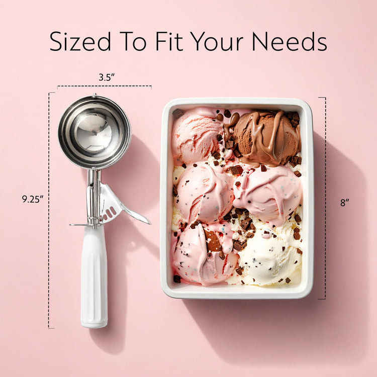 Met Lux 4.66 Ounce Portion Scoop 1 Trigger Release Cookie Scoop