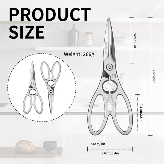Kitchen Scissors Heavy Duty Ultra Sharp Multi