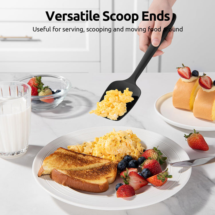 Silicone Spoon Spatula Set of 3