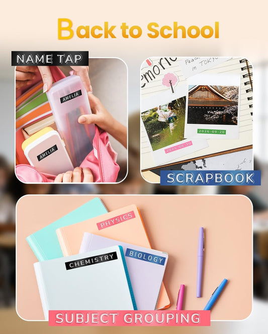 Label Maker Embossing Label Maker for Scrapbook Junk Journal Supplies