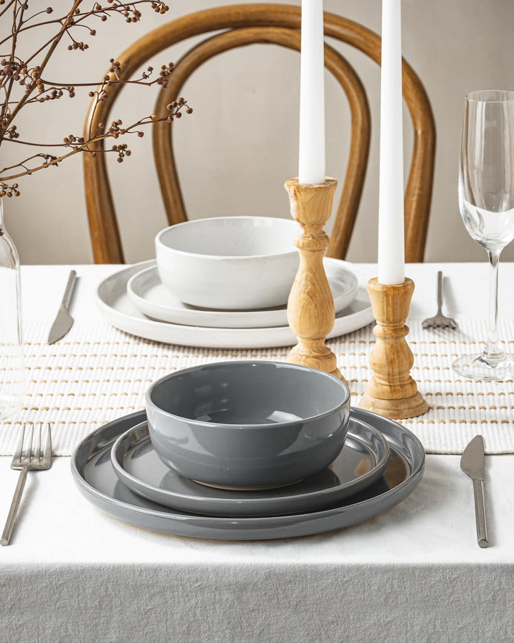 Milkyway 12 Piece Stoneware Dinnerware Set