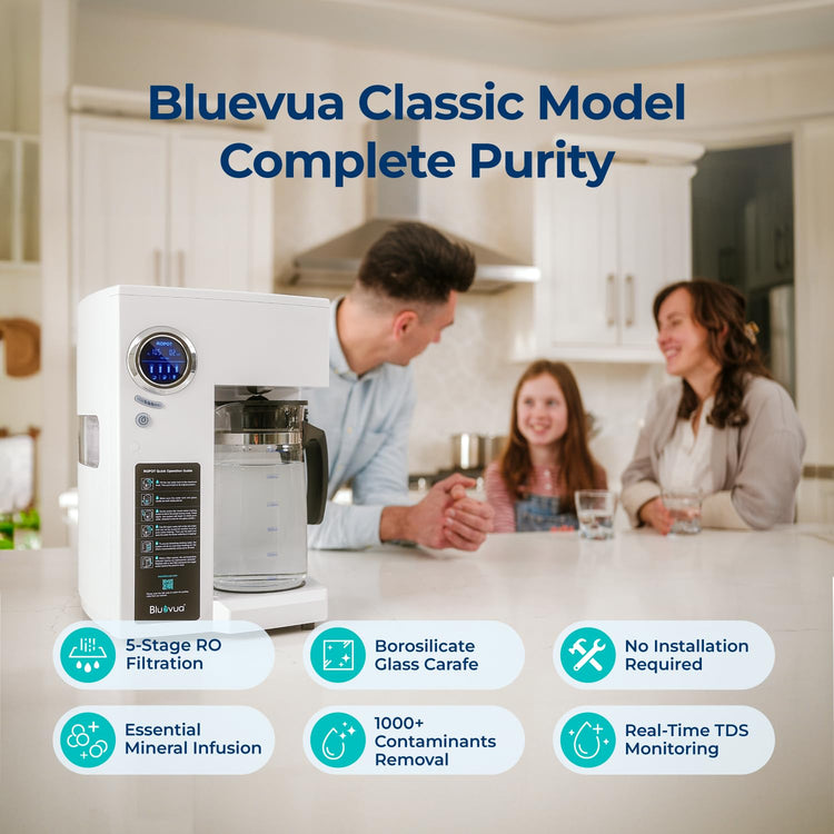 RO100ROPOT Countertop Reverse Osmosis Water Filter System