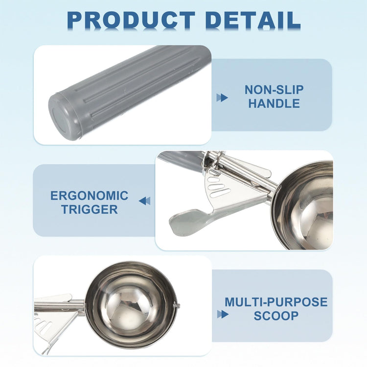 2 Pcs Cookie Scoops