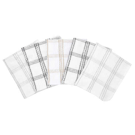 Cotton Scouring Dish Cloth 5 (5 Count)