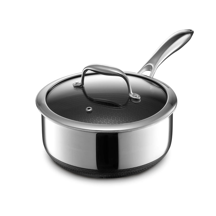 3QT Hybrid Nonstick Saucier with Lid