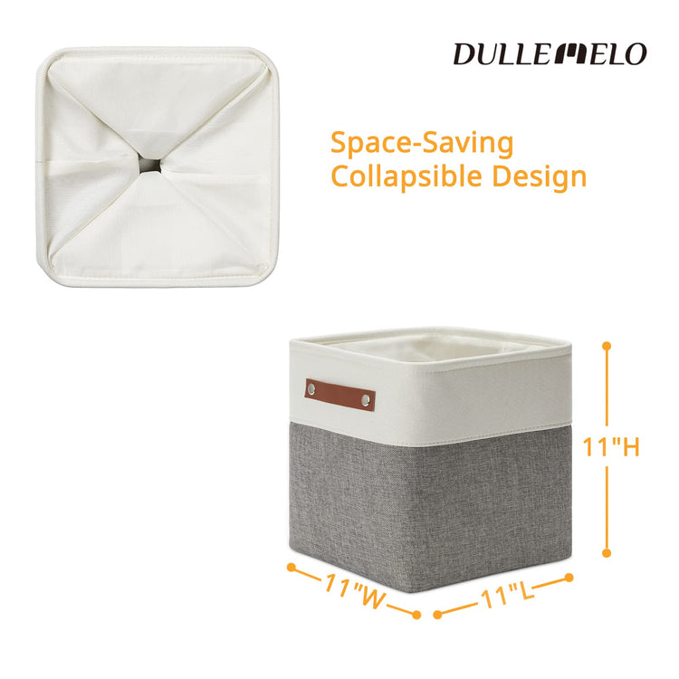 11 Inch Cube Storage Bins (4 Count)