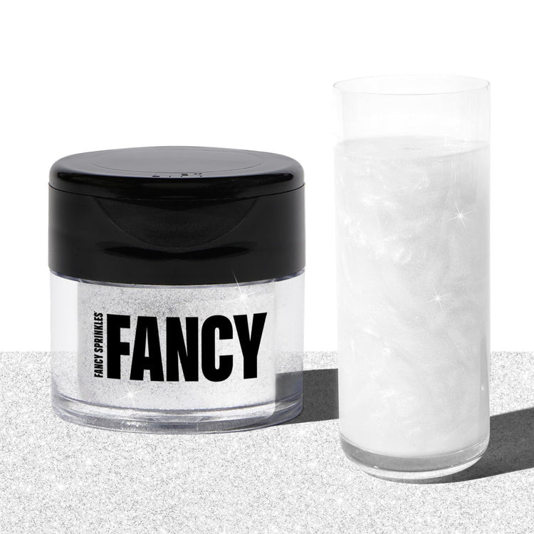 Diamond White Edible Glitter Luster Dust 4gm