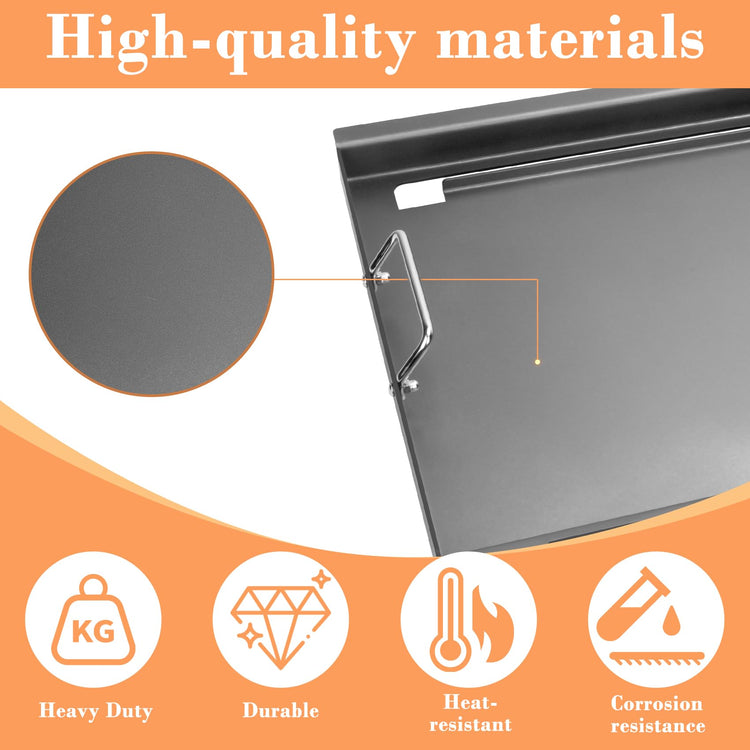 Full Size Griddle Inserts Replacement Parts for Nexgrill 4 Burner 720 (3 Count)