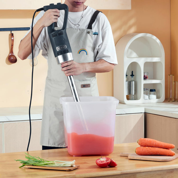 Commercial Immersion Blender 750W 20" Heavy Duty Kitchen Hand Mixer